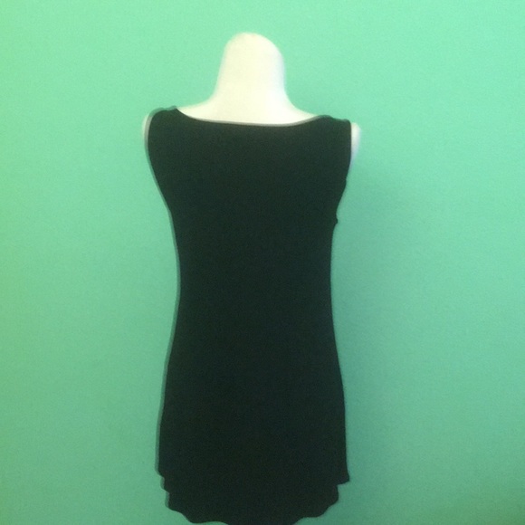 New Eileen Fisher Silk Georgette Crêpe Long Shell - Picture 4 of 7